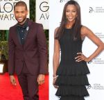 Usher & Naomi Campbell