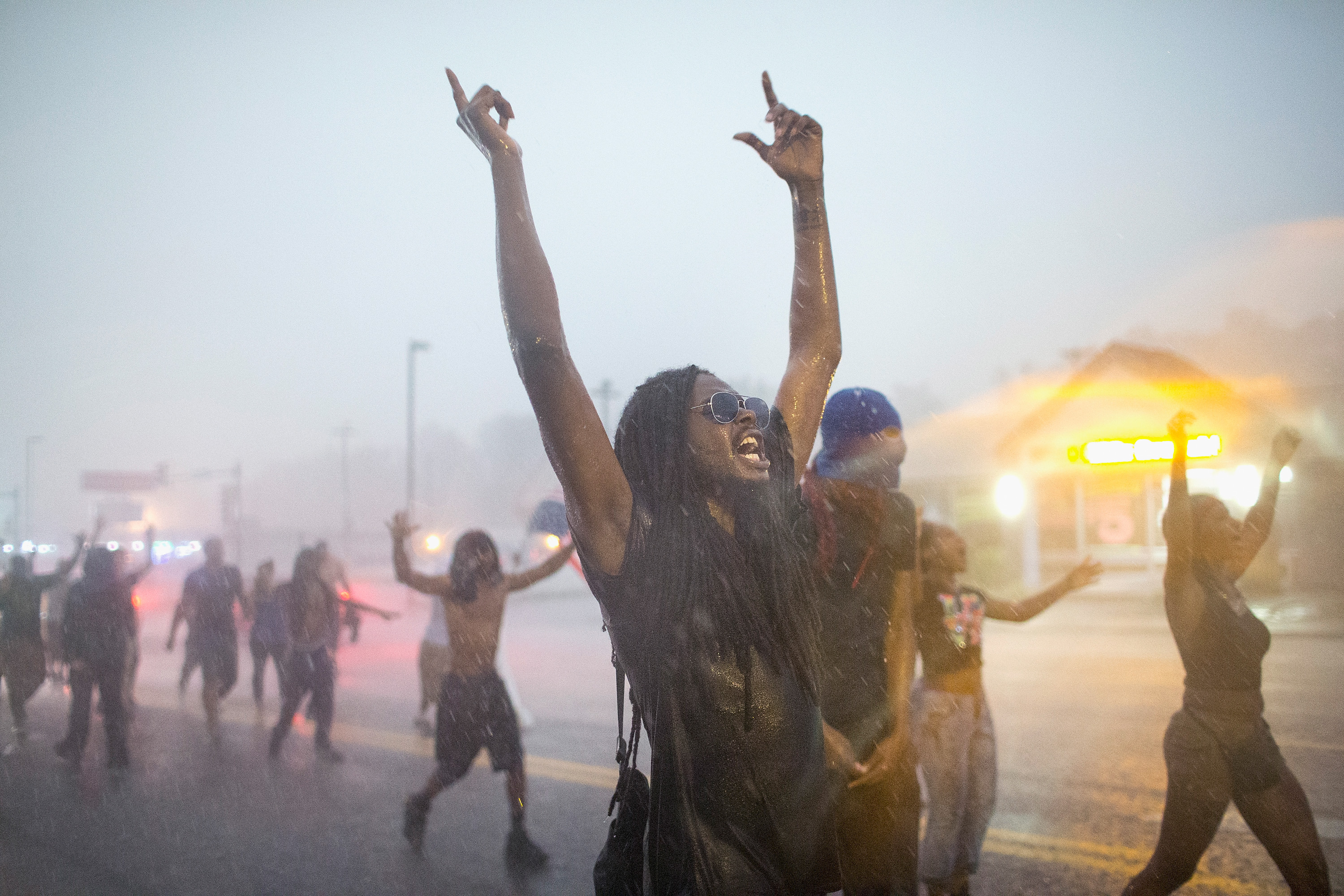 Ferguson On One Year Anniversary Of Michael Brown's Death