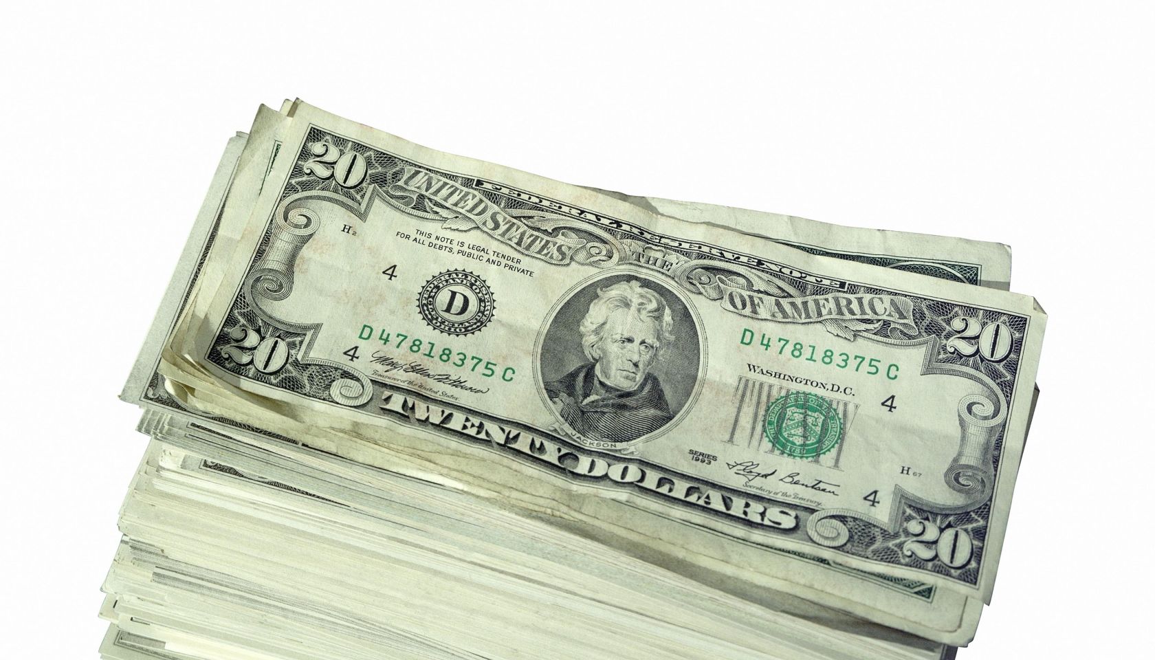 Stack of money