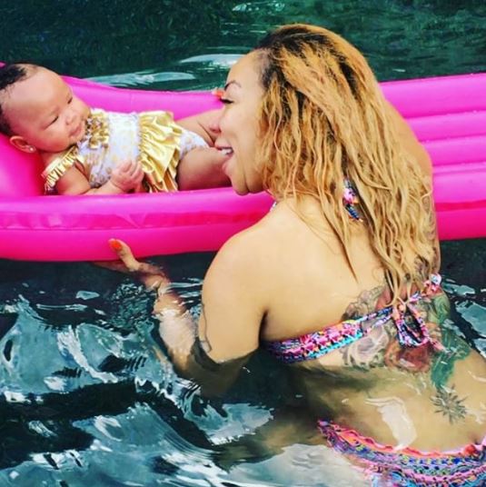 Tiny and TI gave birth to their seventh child, Heiress.