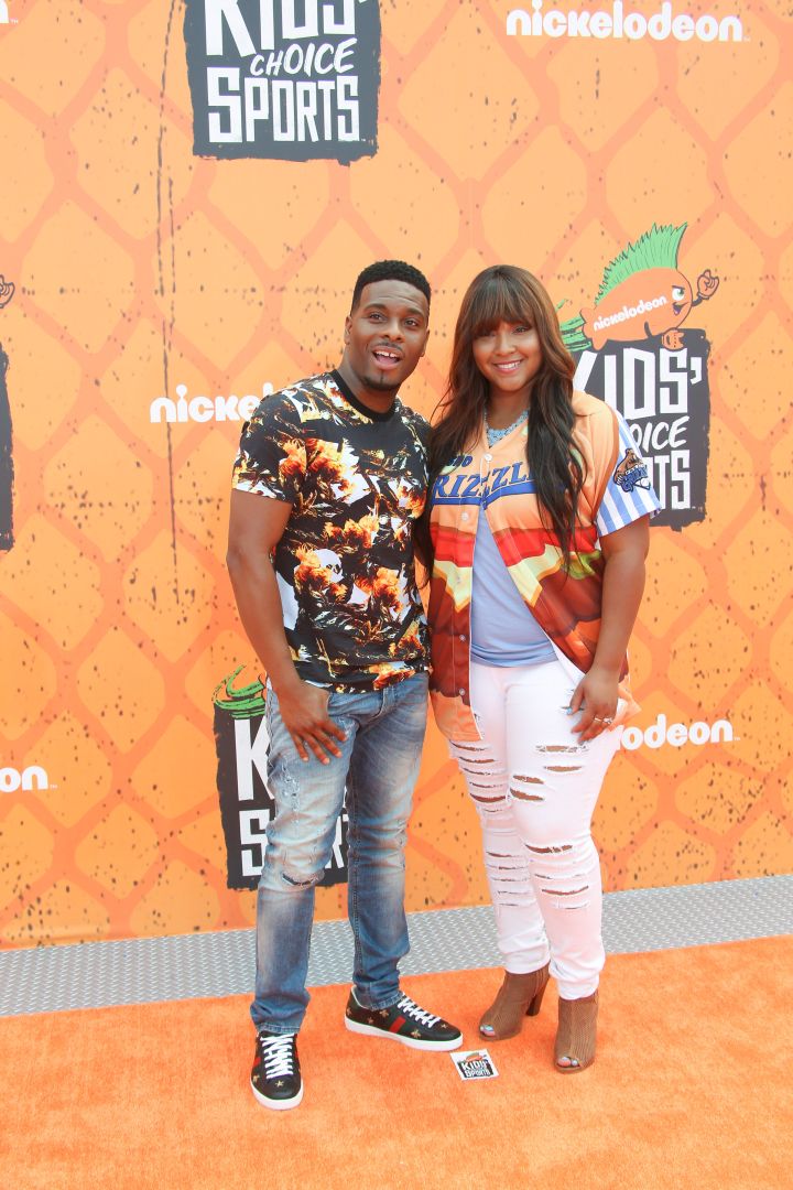 Kel Mitchell and his wife Asia
