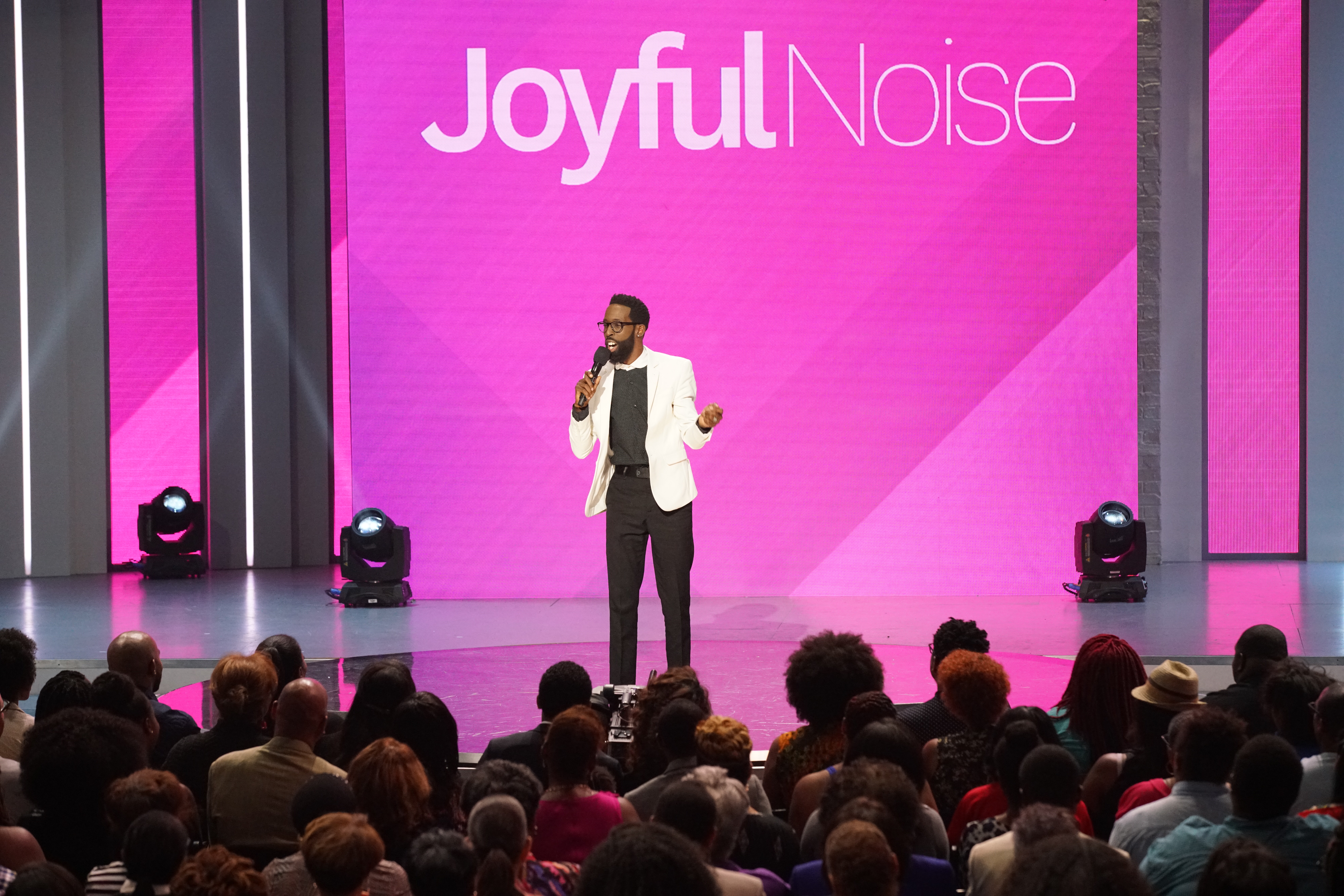 WASHINGTON, DC - AUGUST 07: Host Tye Tribbett attends the JOYFUL NOISE SHOW - "Purpose Driven Life" on August 7, 2016 in Washington, DC. (Photo by Bennett Raglin/Getty Images)