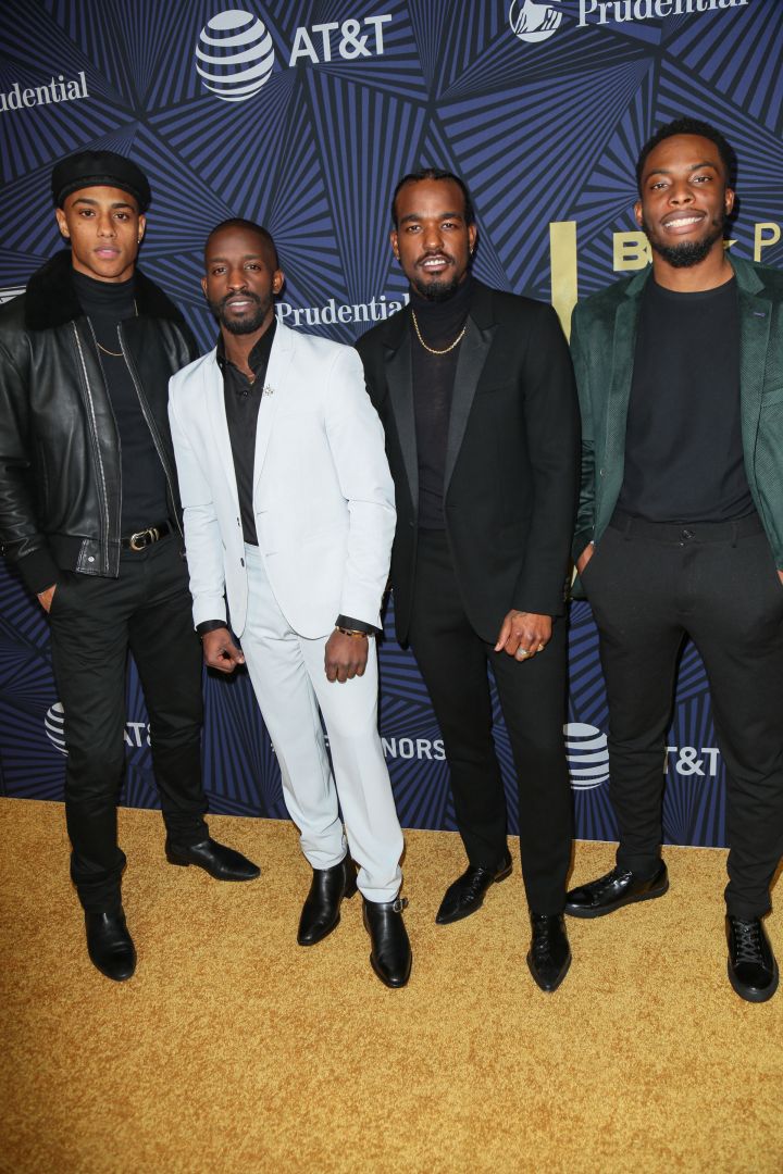 Keith Powers, Elijah Kelley, Luke James, Woody McClain