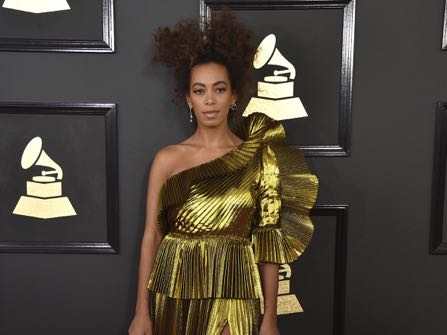 xxx arrives at the 59th annual Grammy Awards at the Staples Center on Sunday, Feb. 12, 2017, in Los Angeles. (Photo by Jordan Strauss/Invision/AP)