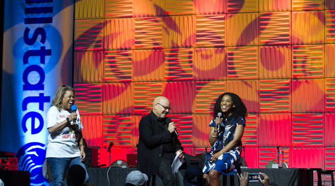 2017 Allstate Tom Joyner Family Reunion: Sky Show Featuring Tamar Braxton & 112