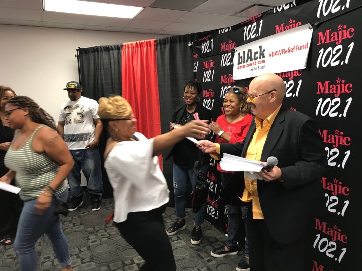 Tom Joyner Donates $50,000 to 50 Houston Families Affected by Hurricane Harvey