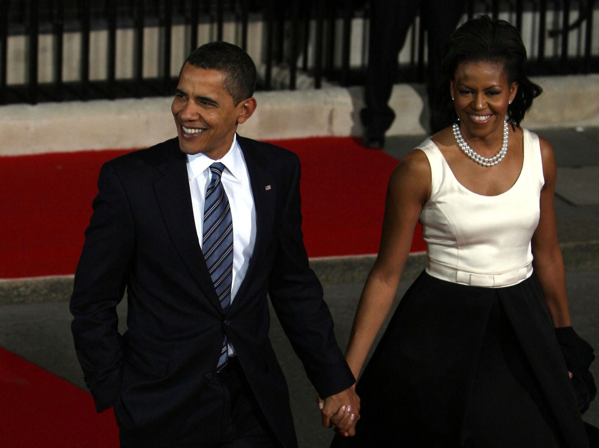 Barack & Michelle Obama G20 Summit Day One