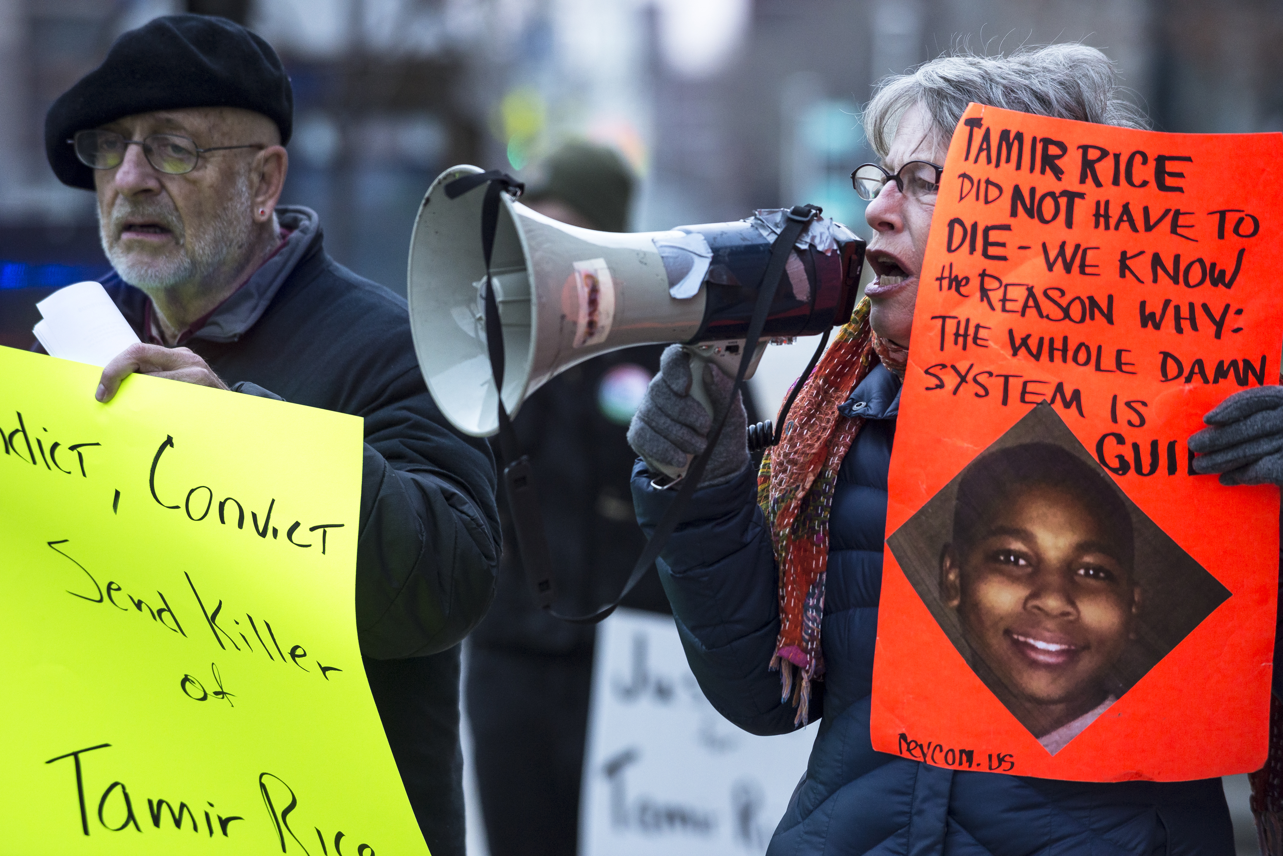 Protesters Gather in Cleveland to Protest Shooting of Tamir Rice