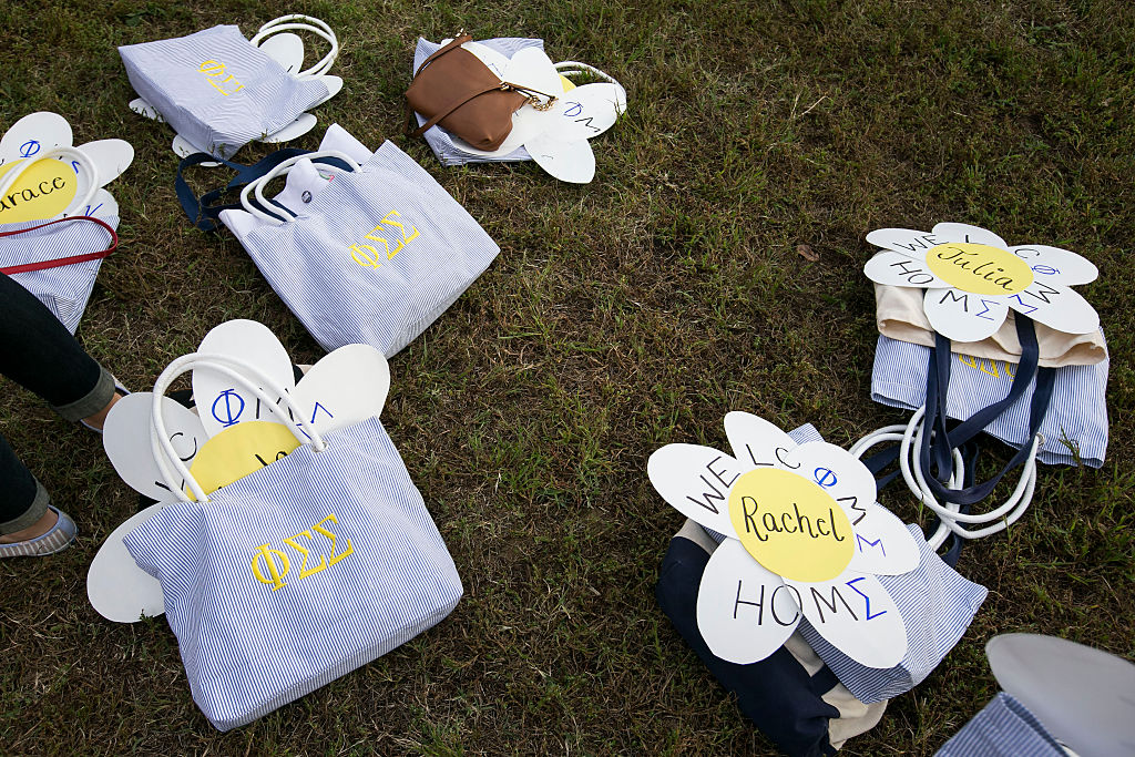 Sorority Bid Day at George Washington University