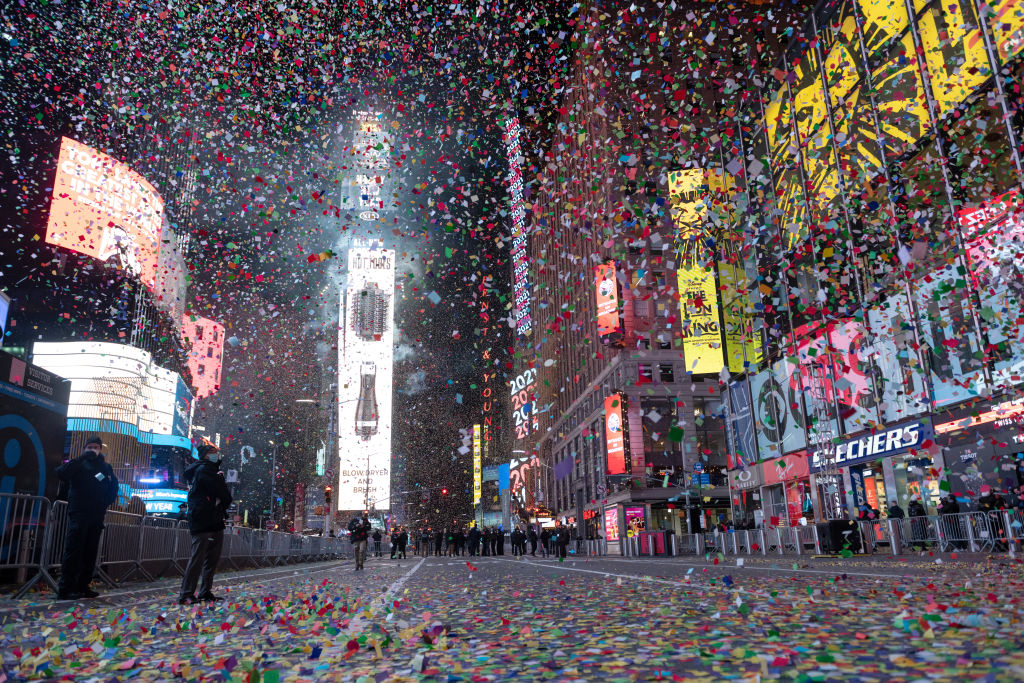 2021 Times Square New Year's Eve Celebration