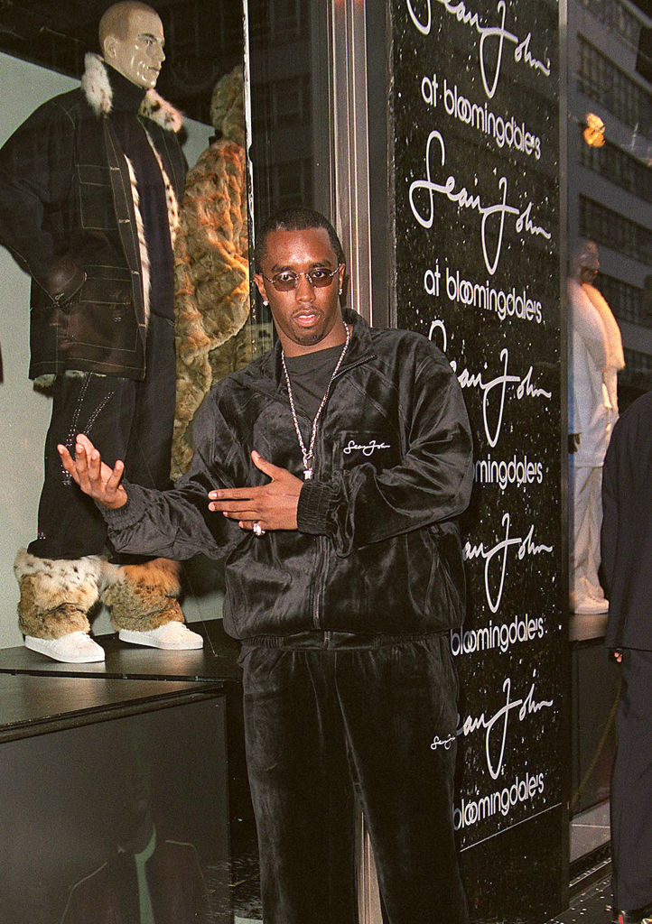 Sean P. Diddy Combs at Unveiling of Bloomingdale's Fall 2000 Windows Featuring Sean John