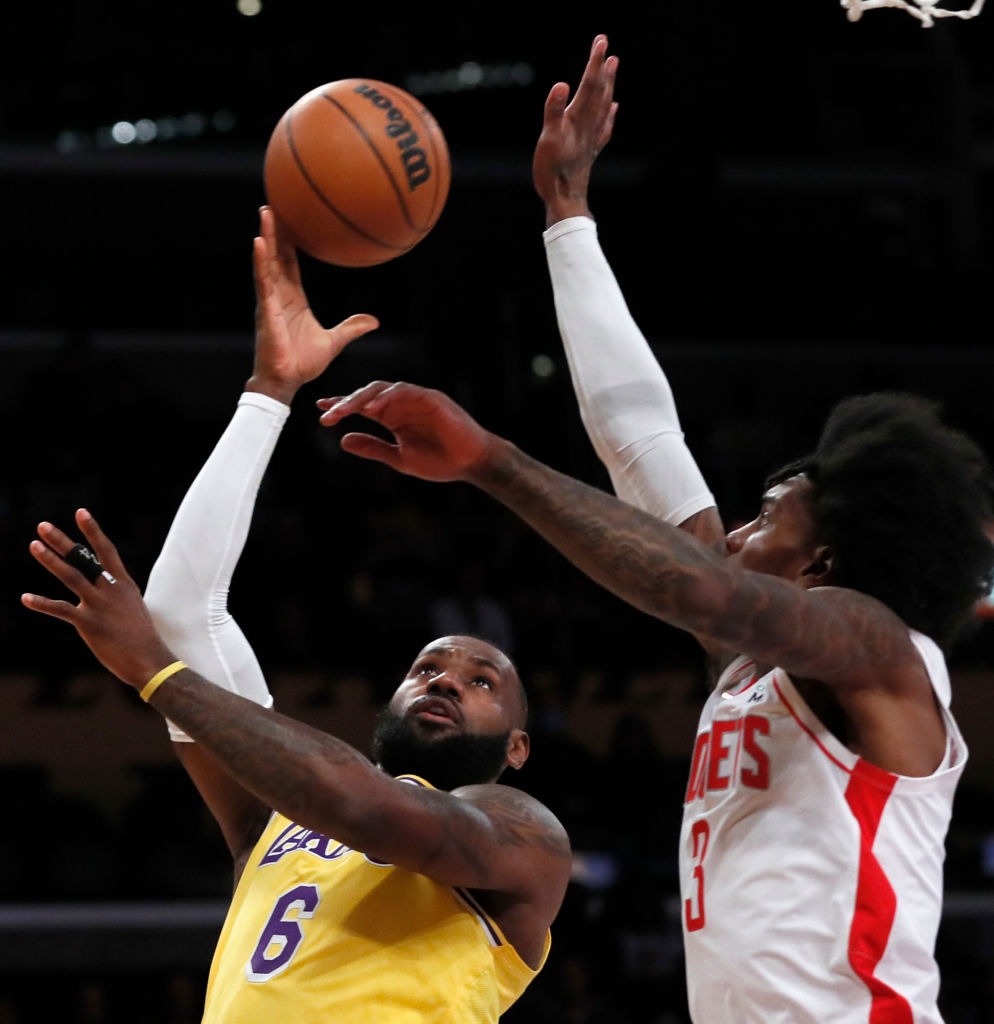 Lakers Rockets at Staples