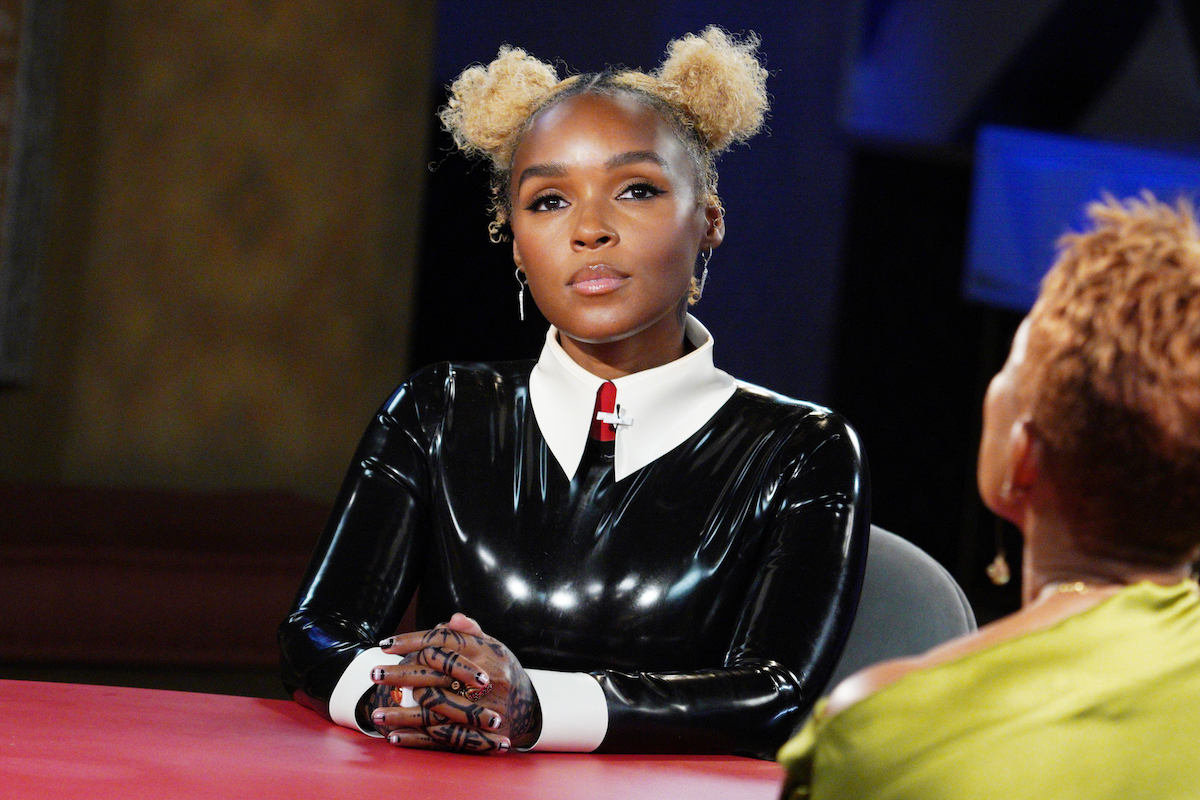 Red Table Talk episodic stills featuring Janelle Monáe and her mother