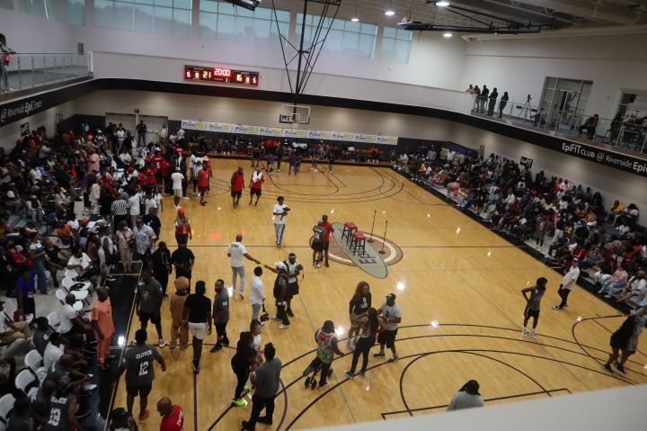 Full court view
