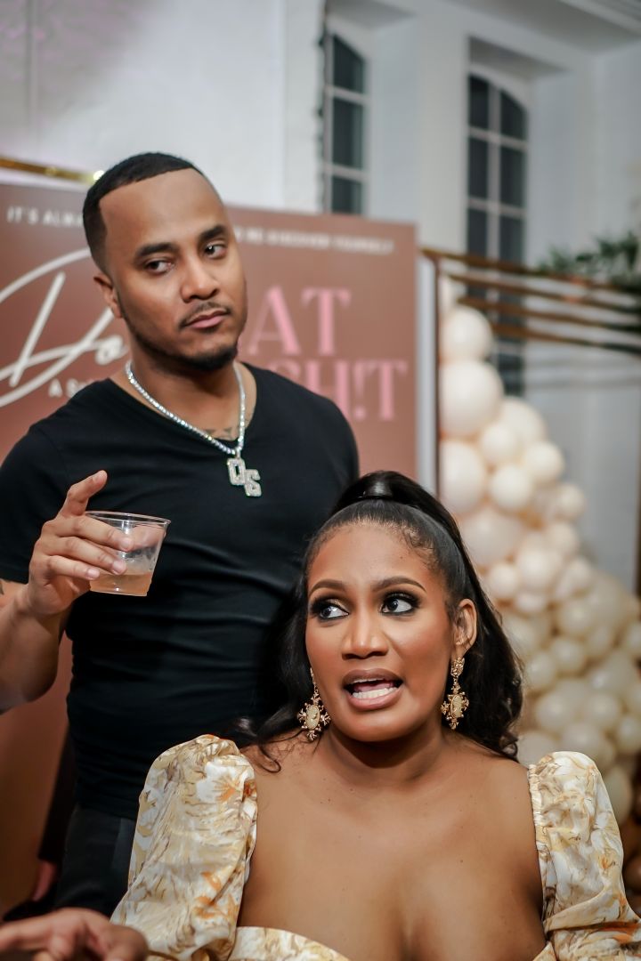 DJ QuickSilva and Ashley Silva at the Love & Marriage: D.C. Season Finale Party