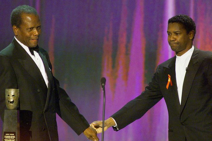 US-SAG AWARDS SHOW-POITIER