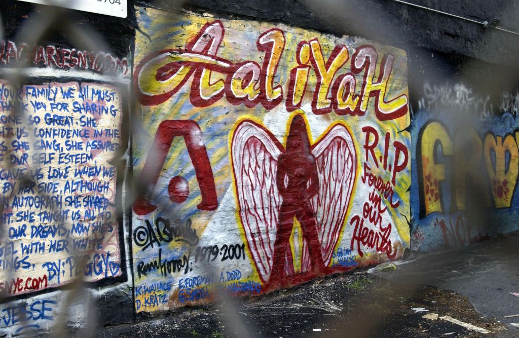 Aaliyah Mural