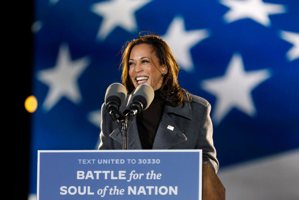 Senator Kamala Harris, rally, Nov. 2, 2020, Philadelphia, Pennsylvania voters
