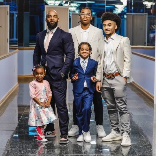 Willie Moore Jr. & Family At The White House