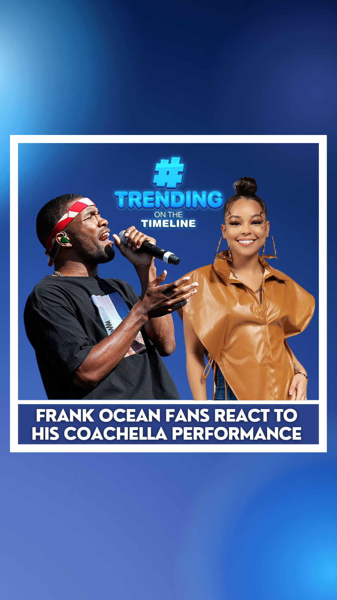 Trending on the Timeline: Frank Ocean Fans React to Coachella Performance