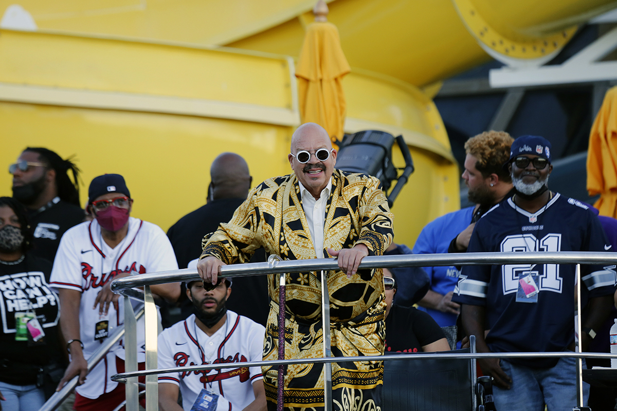 LL Cool J performs at The Tom Joyner Foundation Fantastic Voyage 20 in 2021