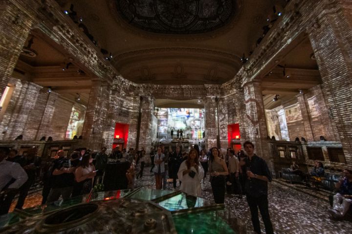 Opening Night For The "Hip Hop Til Infinity" Exhibit At Hall Des Lumières