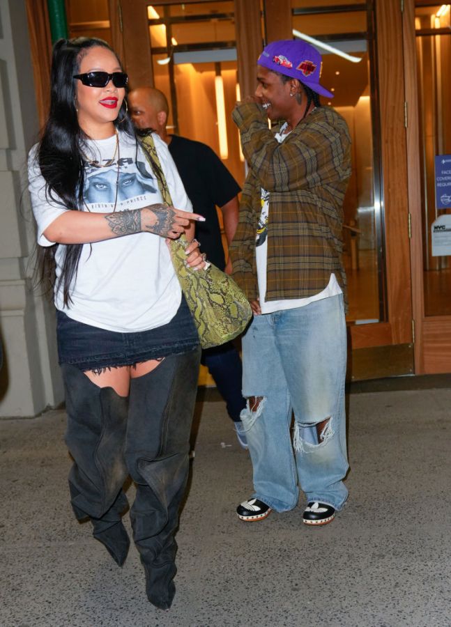Celebrity Sightings In New York City - August 12, 2022