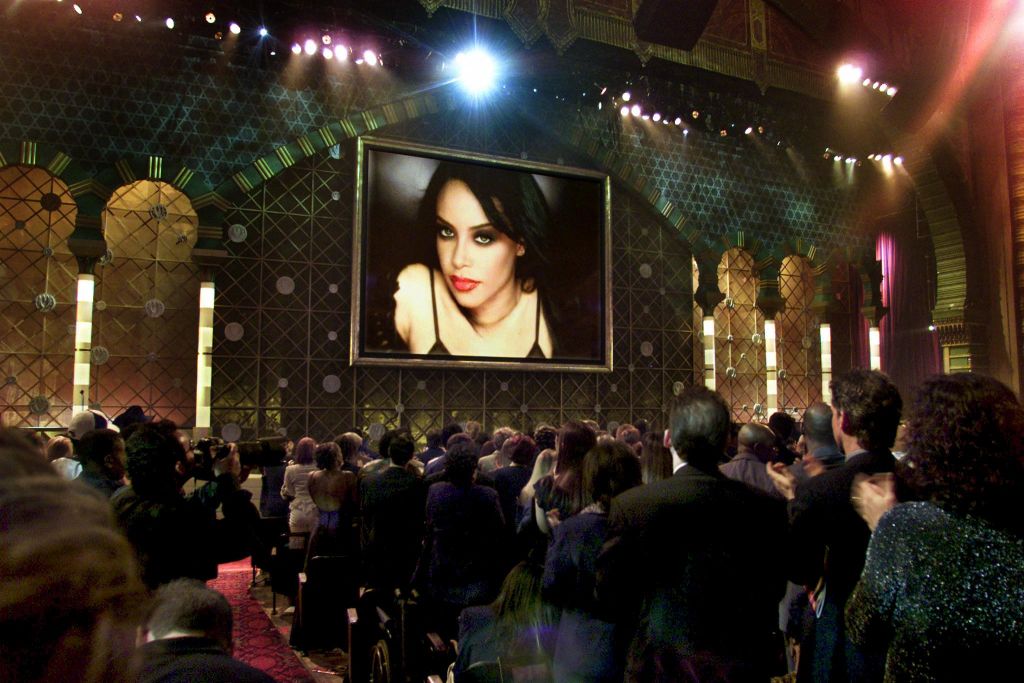 US-AMERICAN MUSIC AWARDS-AALIYAH
