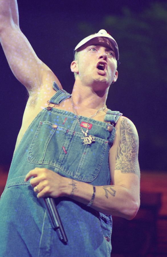 Eminem Performs At Continental Arena