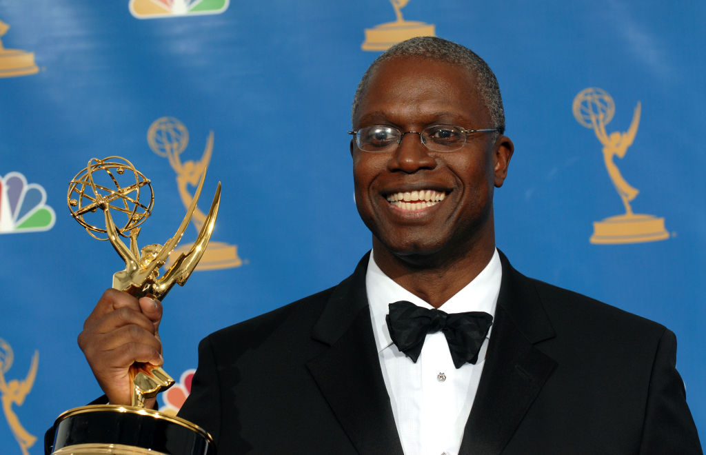 Actor Andre Braugher at Emmy Awards Show