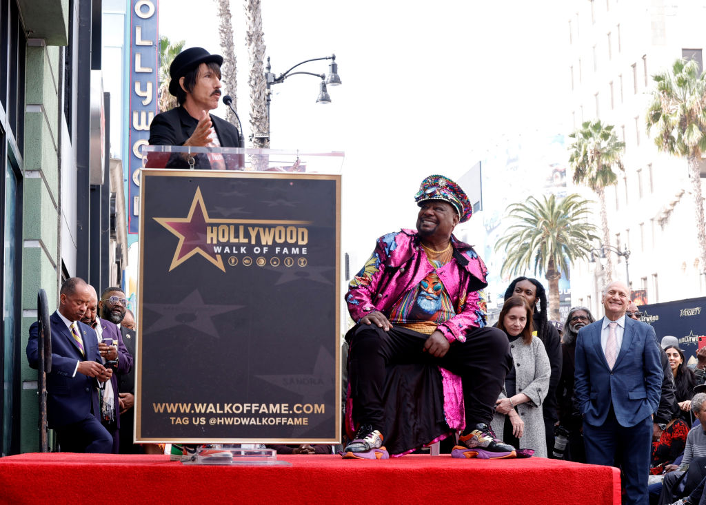 George "Dr. Funkenstein" Clinton Honored With Star On Hollywood Walk Of Fame
