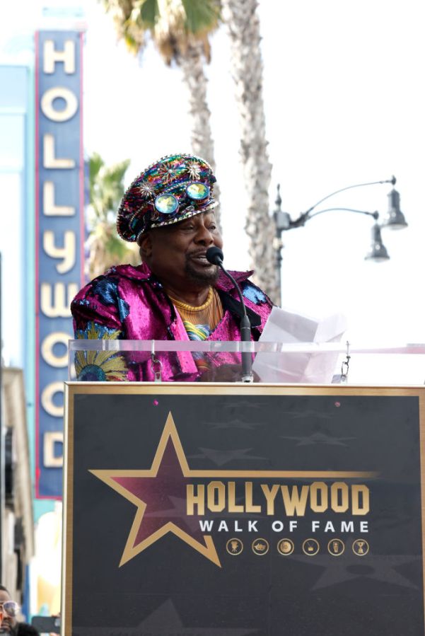 George "Dr. Funkenstein" Clinton Honored With Star On Hollywood Walk Of Fame