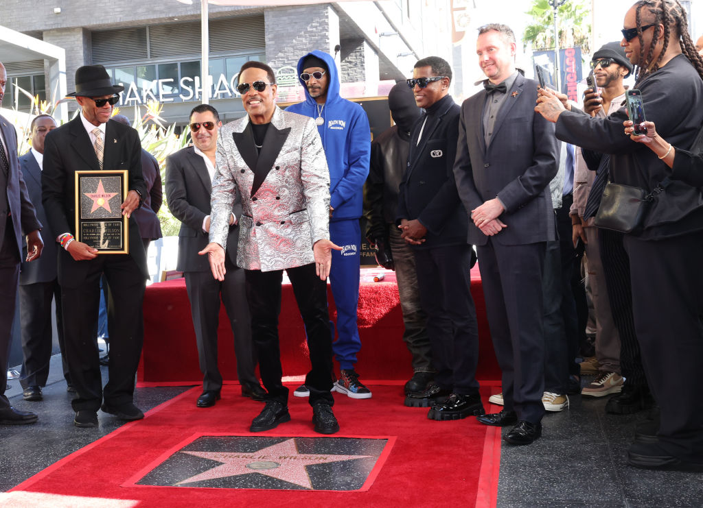 Charlie Wilson Honored With Star On Hollywood Walk Of Fame