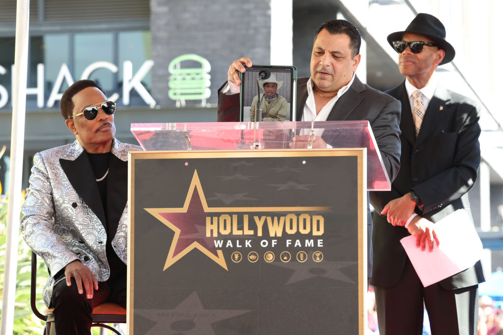 Charlie Wilson Honored With Star On Hollywood Walk Of Fame