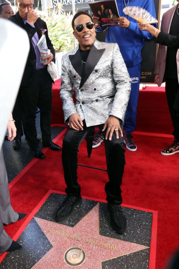 Charlie Wilson Honored With Star On Hollywood Walk Of Fame