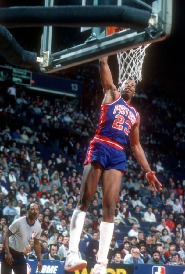 Detroit Pistons v Washington Bullets