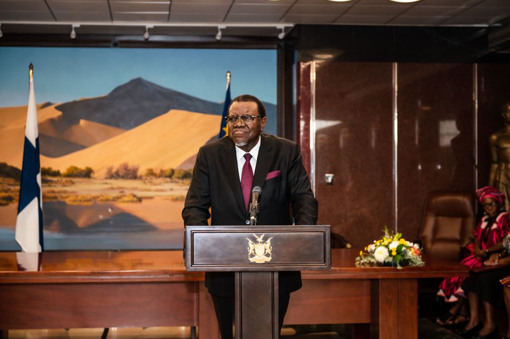 NAMIBIA-FINLAND-DIPLOMACY