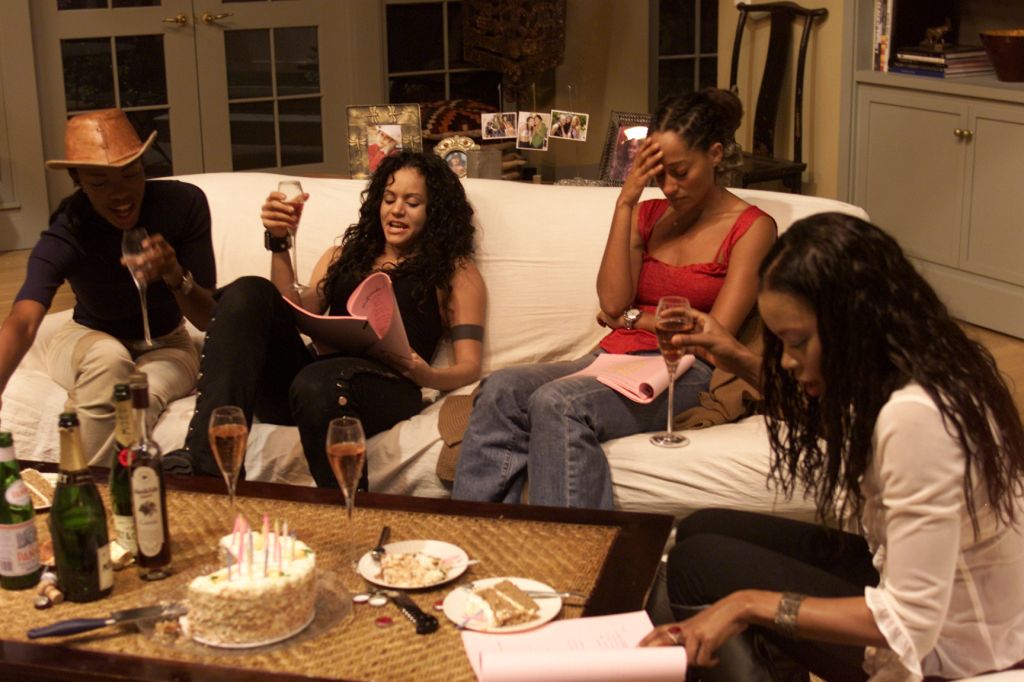 HOLLYWOOD, CA. UPN's ``Girlfriends show. A day in the life of Girlfriends, UPN s comedy about four s