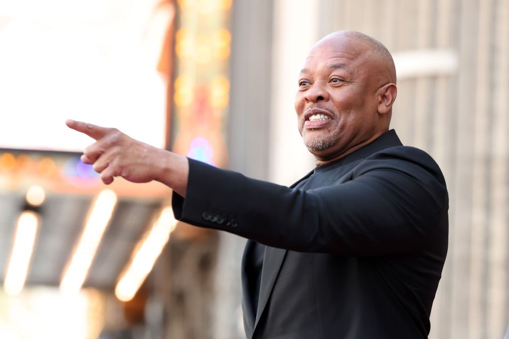 Dr. Dre Honored With Star On Hollywood Walk Of Fame