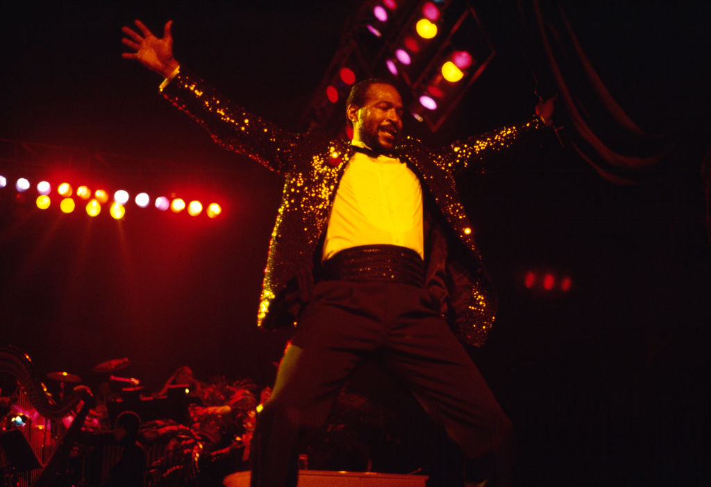 Marvin Gaye Performs At Radio City