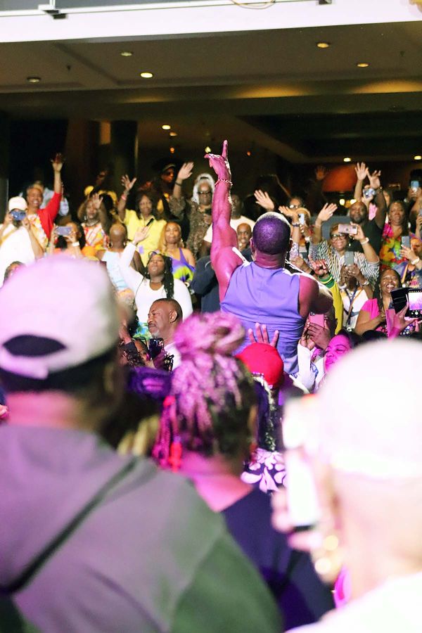 Tom Joyner Fantastic Voyage 2024 Kirk Franklin, ship church, Griff, Darlene McCoy, Damon Little, Big Al Cherry, Dennys, Sybil Wilks