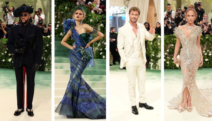 Met gala collage 2024