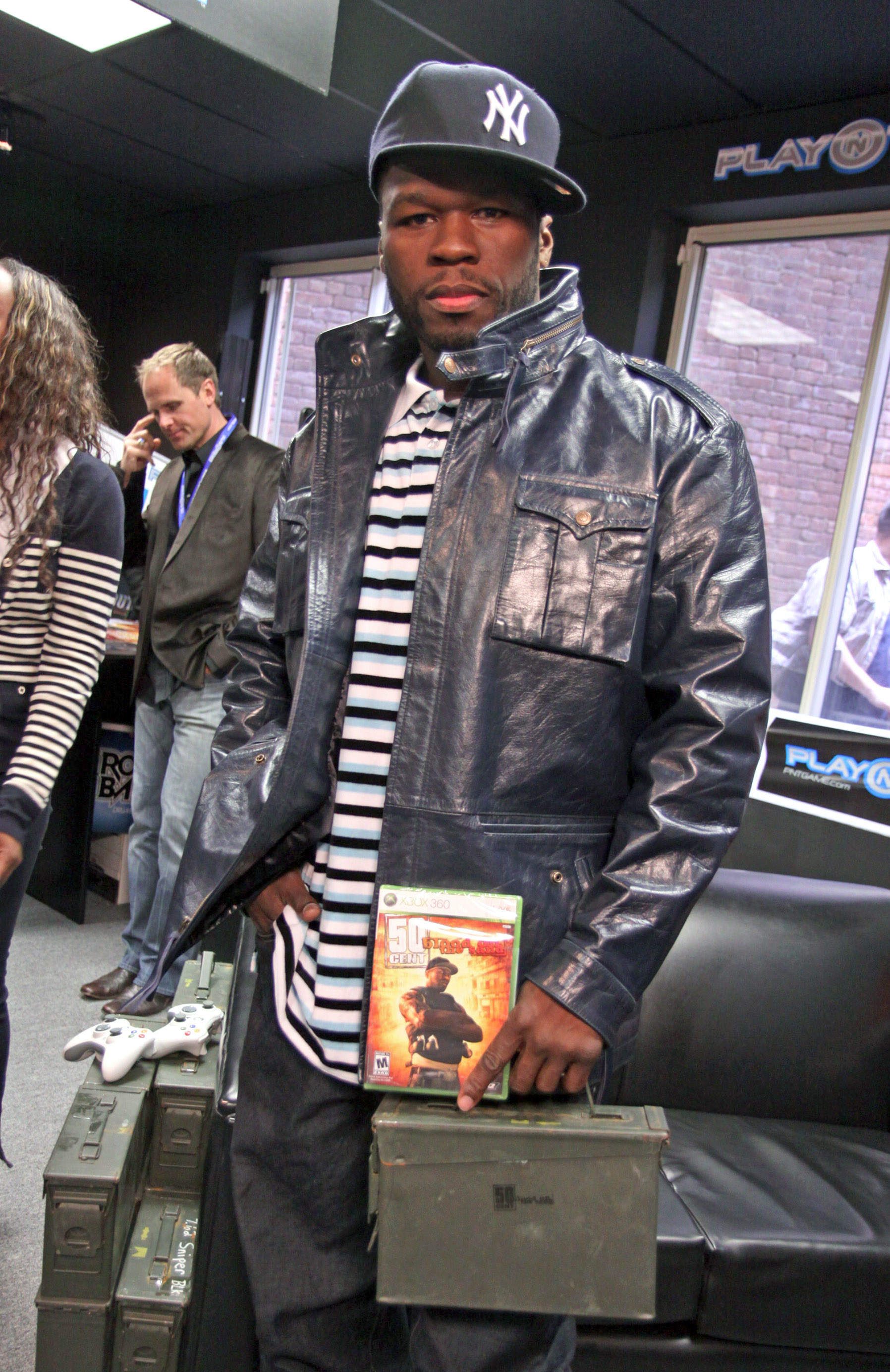 50 Cent Promotes His New Video Game "Blood On The Sand" - April 30, 2009