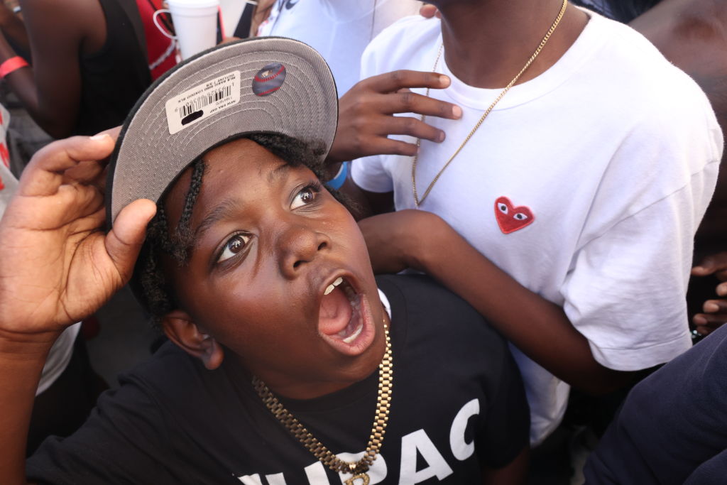 Kendrick Lamar music video shoot for "Not Like Us"
