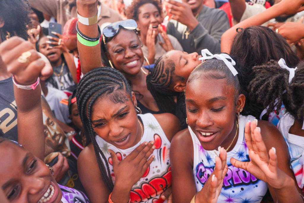 Kendrick Lamar music video shoot for "Not Like Us"