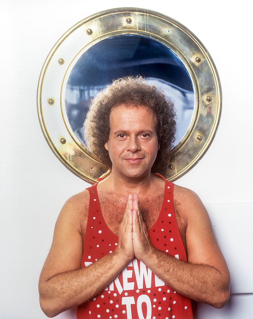American fitness coach Richard Simmons