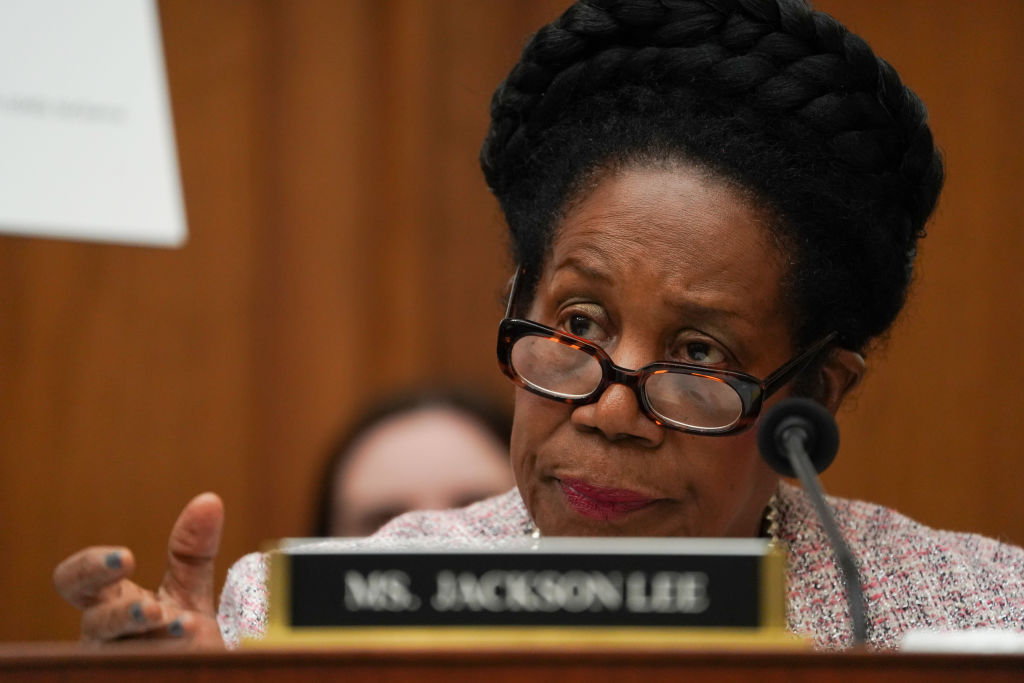 WASHINGTON, DC - JUNE 21: Rep. Sheila Jackson Lee (D-Tex.) ques
