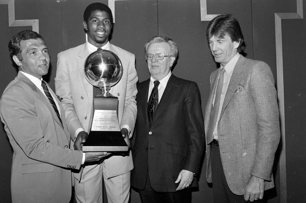 1980 MBA Finals MVP Award - Magic Johnson