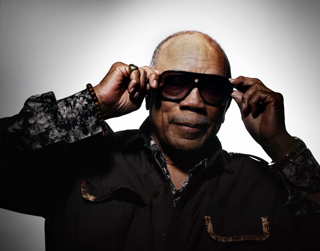 Record producer Quincy Jones at the National Museum of African American History and Culture
