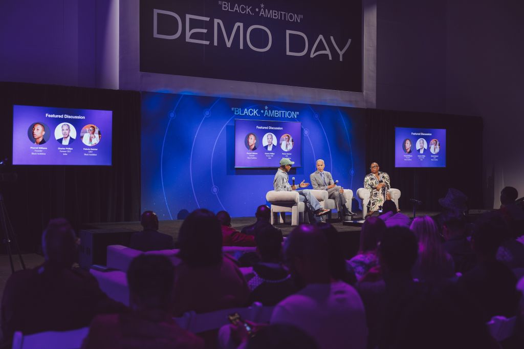 Pharrell Williams' Black Ambition Demo Day 2024